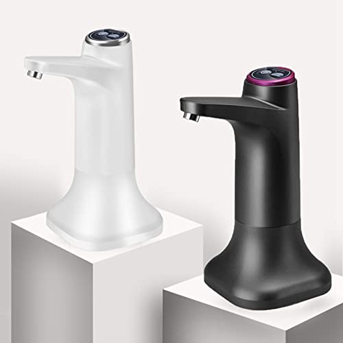 Distributeur d'eau USB électrique avec pompe de bouteille de seau gris