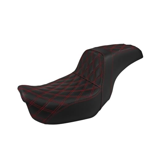 Asiento Motocicleta Confort Premium con Acabado Resistente para Modelos Dyna y Street Fat