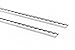 Produktbild LOADCARE 2 x Airlineschiene Flache Form, Zurrschiene, 20 mm Lochdurchmesser, 1 m, blank