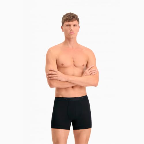 PUMA Herren Boxer Unterwäsche, Schwarz, M EU – Ansicht 6