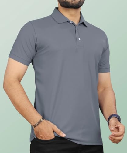 Image of T-Shirt | T-Shirt for Men | Regular Fit Polo T Shirt for Men | Casual T Shirt for Men | Men's T Shirt | Men's T Shirts Stylish | Half Sleeve T Shirt