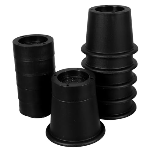 OSALADI 6-in-1 Rubber Furniture Feet Pads: Anti-Vibration Noise Dampening for Washers Beds