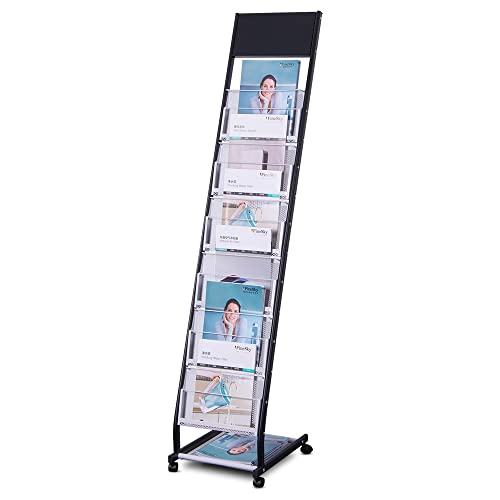 BPT Soporte para folletos (32,5 x 40 x 150 cm)