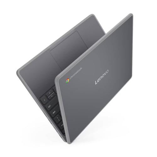 Image of Lenovo Chromebook 100e Gen 5 M89 83T60008US 11.6 inch Touchscreen Chromebook - HD - MediaTek - 8 GB - 64 GB Flash Memory - English (US) Keyboard - Luna Gray - MediaTek Kompanio 540 Chip - 1366 x 768 - Chr