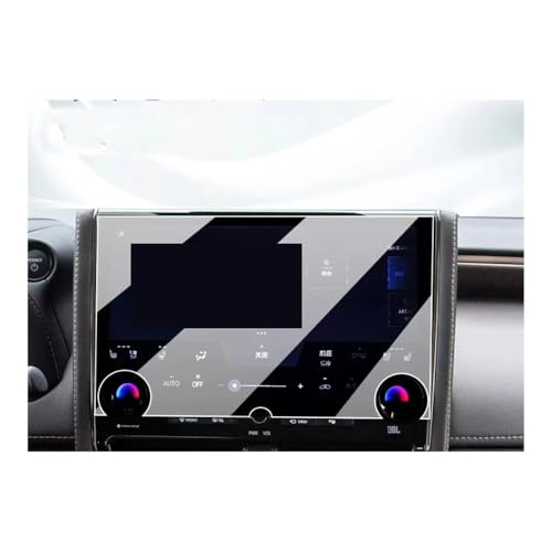 Film protecteur navigation voiture verre trempé anti-rayures écran GPS Alphard Vellfire 2024
