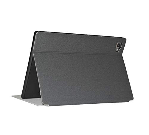 Schutzhülle Für YESTEL T5 10 Zoll Tablet – Aus PU-Leder, Mit Ständerfunktion, Grau, Mikrofaser-Innenfutter