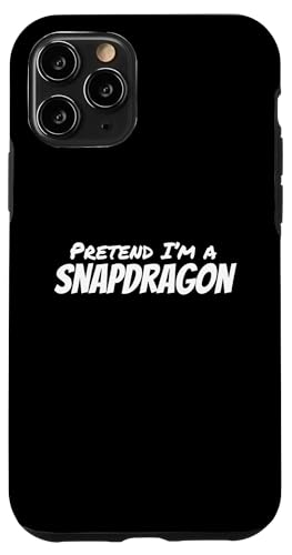 Pretend I'm a SNAPDRAGON ���C�W�[�n���E�B���R�X�`���[���p�[�e�B�[ �X�}�z�P�[�X iPhone 11 Pro �p