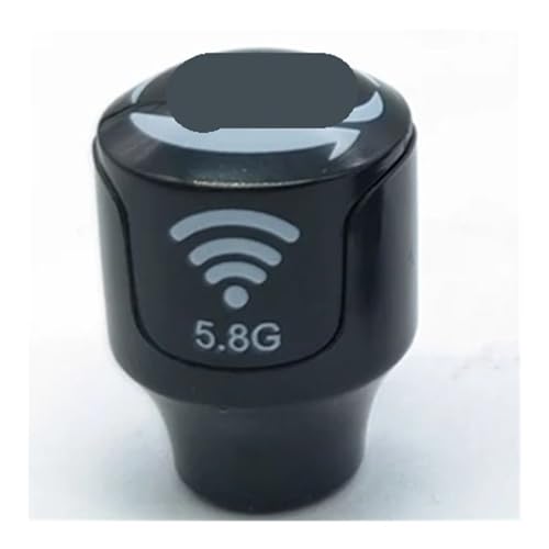 Antenne courte LHCP RP-SMA noire pour drone FPV
