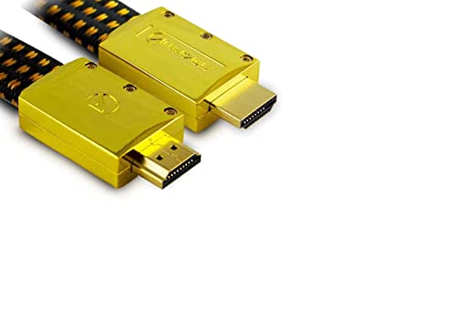 ALIENCABLE Câble HDMI ExtremeSeries 2.0-12,5M - Compatible 3D, Full HD (1080p) et UltraHD 4K (2160p)