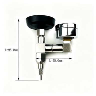 E61 - Indicador de temperatura y presión para cafetera espresso, termómetro y manómetro E61, indicador de temperatura del agua en tiempo real, accesorios modificados para cafeteras semiautomáticas