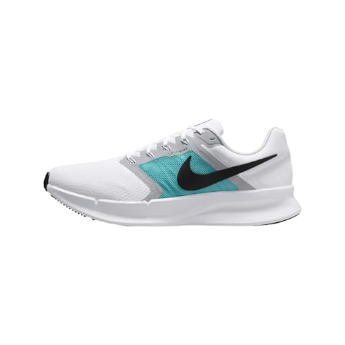 Nike Run Swift 3 Men's Road Running Shoes (DR2695-106, White/Dusty Cactus/Wolf Grey/Black) Size 10