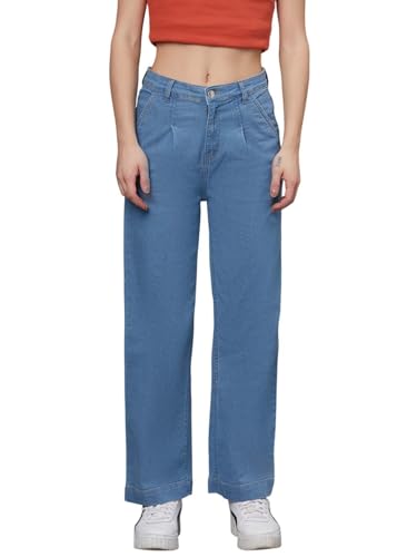 Image of KOTTY Slim Straight Fit Jeans - High Waist Comfortable Denim