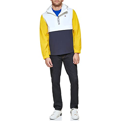 Image of Tommy Hilfiger Men's Retro Lightweight Taslan Popover Jacket