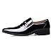 Imagen de LMUIPMAA Negocios Casual Slip En Mocasines Charol Cuero Formal Oxford Vestido Zapatos Esmoquin Boda Zapato De Los Hombres