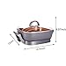 Extra Deep Nonstick Electric Skillet - Scratch Resistant - Serves 3 to 5 People (6Qt.)