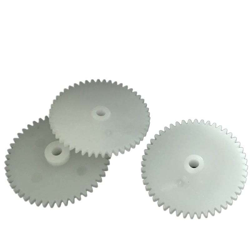 10 Uds 482.5A 0,5 M 25MM rueda dentada 48 dientes 2,5mm agujero disco de engranaje de plástico accesorios de juguete