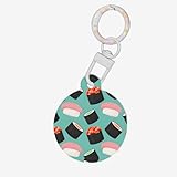 Sushi Food Pattern1 - Etiqueta de acrílico para mascotas, colgante grueso para mascotas, etiqueta con nombre, día festivo para amantes de las mascotas, regalo para perros