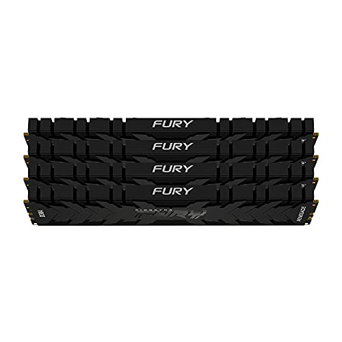 Image of Kingston FURY Renegade 128GB (4x32GB) 3600MHz DDR4 CL18 Desktop Memory Kit of 4 KF436C18RBK4 /128