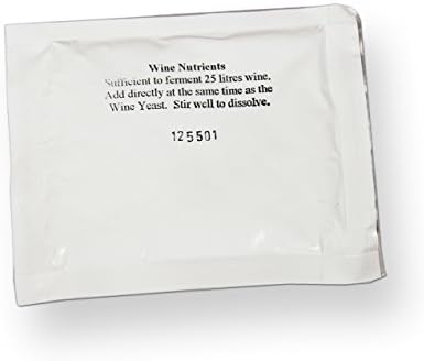 Gert Strand AB Complete Universal Ingredient Yeast Kit for 20-25 Litres  Wine Making Kit for Home or Commercial Brewing  Make Your Own Delicious Wine