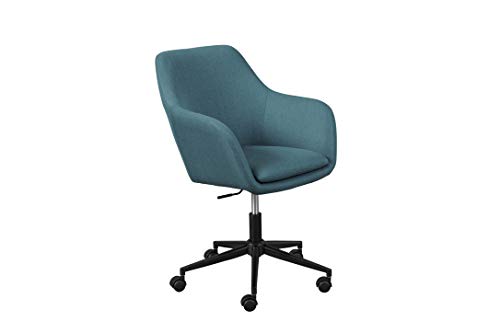 - Sedia girevole - da ufficio - Home Office - Sedile a secchiello - Altezza regolabile - Ruote di sicurezza - Workrelaxed - Fino a 100 Kg circa - Benzina