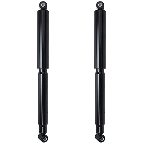 Image of Detroit Axle - Rear 2pc Shock Absorbers for 1999-2003 Dodge Durango 1997-2010 Dakota Mitsubishi Raider 2011 Ram Dakota 2000 2001 2002, 2 Shock Absorbers Assembly Replacement