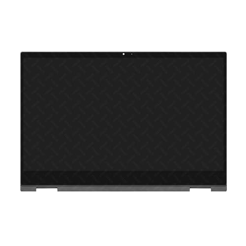 Image of Replacement for HP Envy x360 2-in-1 15-fh0xxx 15-fh 15-fh0000 15-fh0013dx 15-fh0023dx 15-fh0097nr FHD 1080P IPS LCD Display Touch Screen Digitizer Assembly Bezel with Board (Non-OLED Type)