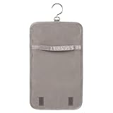 Neceser de cosméticos para joyas, bolsa portátil, impermeable, organizador para colgar para mujeres, dormitorio, hotel, niñas, hogar, tocador, viaje diario por la mañana