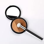 6 Pcs Foundation Sponge Powder Brush Makeup Puff Sponge with Handle Mushroom Makeup Sponges Concealer Sponge Makeup Brush Eye Makeup Applicator Eyeshadow Brushes for Women Girls (Black) - Image 2