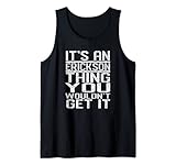 Erickson Family Tshirt Last Name Tee