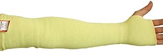 Ultimate Industrial KKSL-22 KKSL Kevlar Cut Resistant Sleeve Single Sleeve, 22 Inches, Yellow