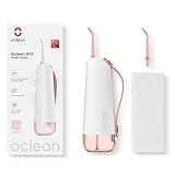 【歯科協会推薦】Oclean W10 ウォーターフロッサー 口腔洗浄機 ジェット水流 特許サイクロン式エアーポンプ 3モード アプリ対応 (ピンク)