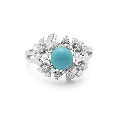 Bague en turquoise naturelle cadeau d'anniversaire bijou fait main