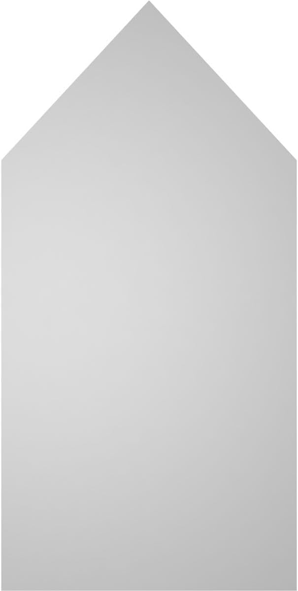 GVSPE16X3203SN-13 Peaked Top Brickmould Sill Frame, Primed Tan Signature Series Surface Mount Gable Vents, 16-in. W x 32-in. H, Unfinished