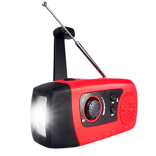 Radio solaire de secours pour coupures de courant et tempêtes à la maison
