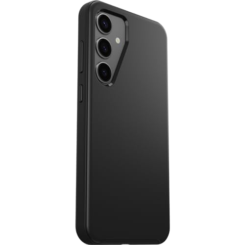 OtterBox Samsung Galaxy S24+ Symmetry Series Case - BLACK, ultra-sleek, wireless charging compatible, raised edges protect camera & screen - image 4