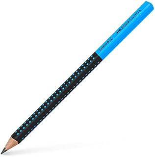 Faber-Castell Graphite Pencil, Jumbo Grip - Two Tone Black/Blue