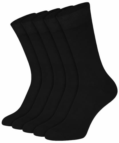 Image of Mysocks Unisex Extra Fine Combed Cotton Crew Socks |5 Pairs Set | Seamless Toe | Make Your Steps Enjoyable