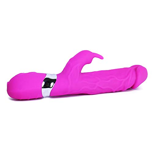 Vibrador com estimulador clitoriano Ponto G 8 Vibrações Estimulador Clitoriano