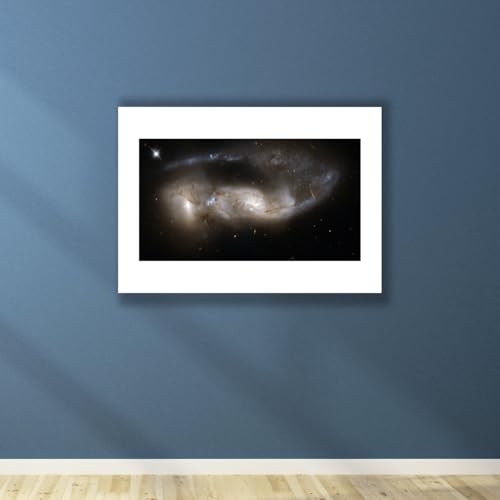 Télescope Hubble impression d'art mate NGC 6621 pour éliminer les reflets muraux - 5