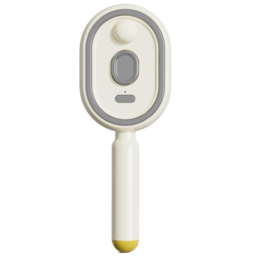 Cepillo de agua para el cabello, herramienta de cepillado de peine vibratorio, con luz , cepillo de pulverización eléctrico con cojín de aire, para mujeres y niñas, limpieza de spa, limpieza de