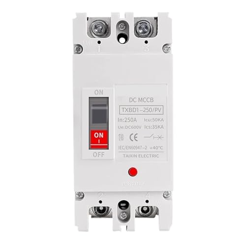 Disjoncteur DC photovoltaïque 2P pour isolateur de batterie de site isolé
