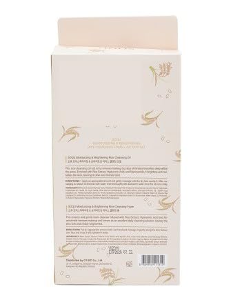 Rice Cleansing Set - Moisturizing & Brightening Duo