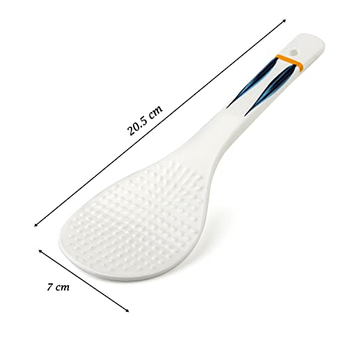 Rice Paddle Ceramic Rice Spoon Set Of 4 Rice Scooper Rice Spatula For Rice, Mashed Potato #TOP2