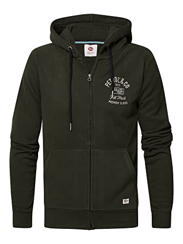 Petrol Industries - Herren Jacke mit Logo - - Grün Cover