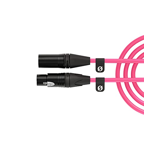 Image of RODE XLR-3 Premium XLR Cable (3m, Pink)