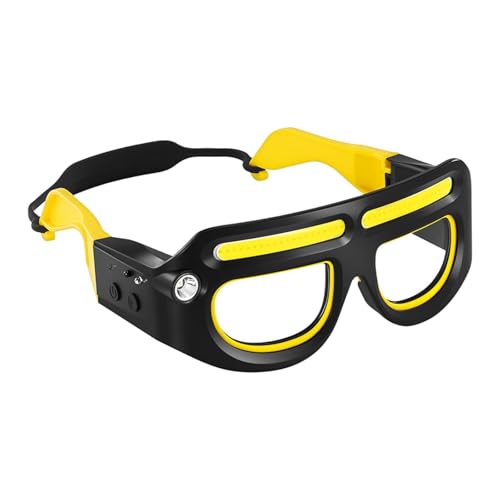 Gafas con luz LED regulable gafas para trabajo nocturno con lentes intercambiables PP