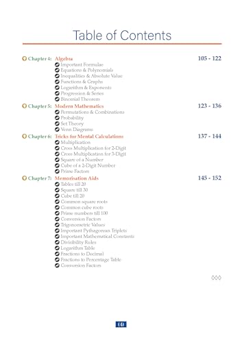 Image of Oswaal Formulae & Tricks Quantitative Aptitude Book For CAT | XAT | MAT | Entrance & Government Job (MBA Exam) by Shweta Arora
