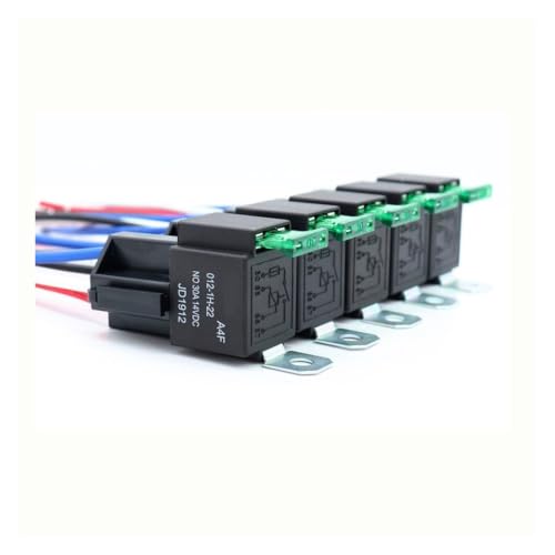 Relais étanche 12V contre humidité pour phare LED et ventilateur auto