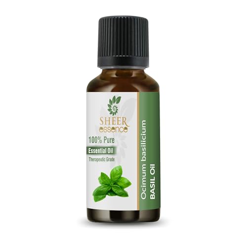 Aceite de Albahaca 100% Puro Natural 0.50 Fl.Oz. miniatura 1