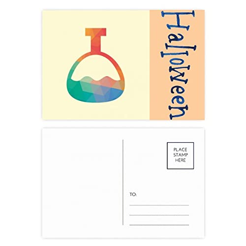 Cartes postales d'Halloween en cône pour inviter les copains à la fête de l'horreur